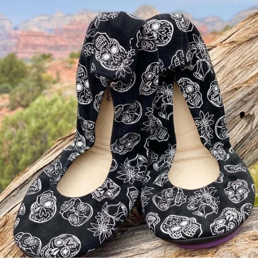 Storehouse Flats ~ Black Sugar Skull 11